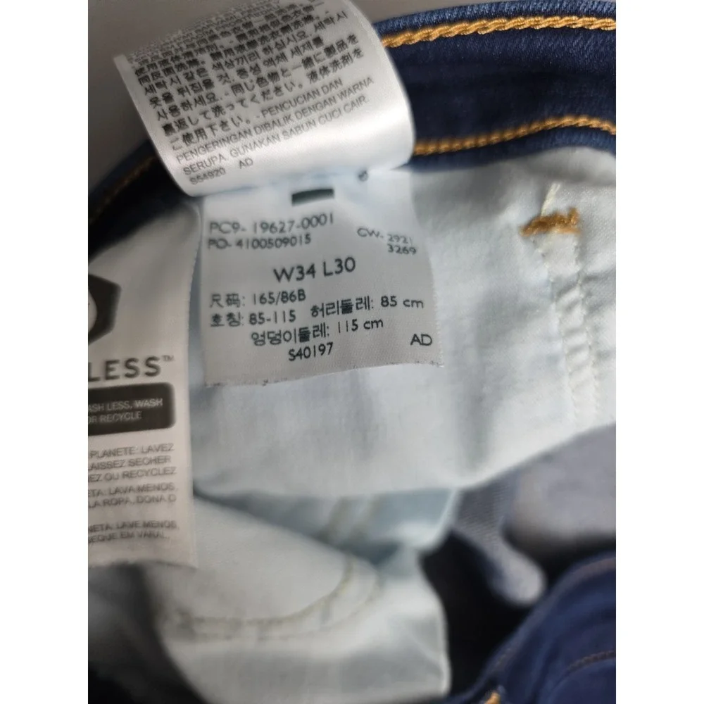 Levi's 312 stretch jeans‎ Shaping Slim fit Women 34 Mid Rise Actual: 38x29